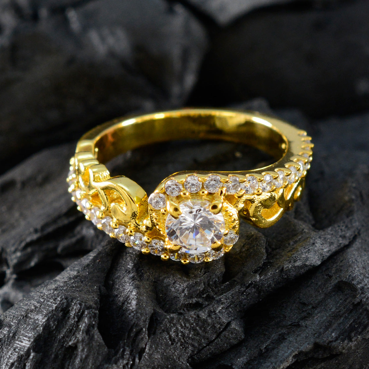 Ayaka Romantic White Halo Ring
