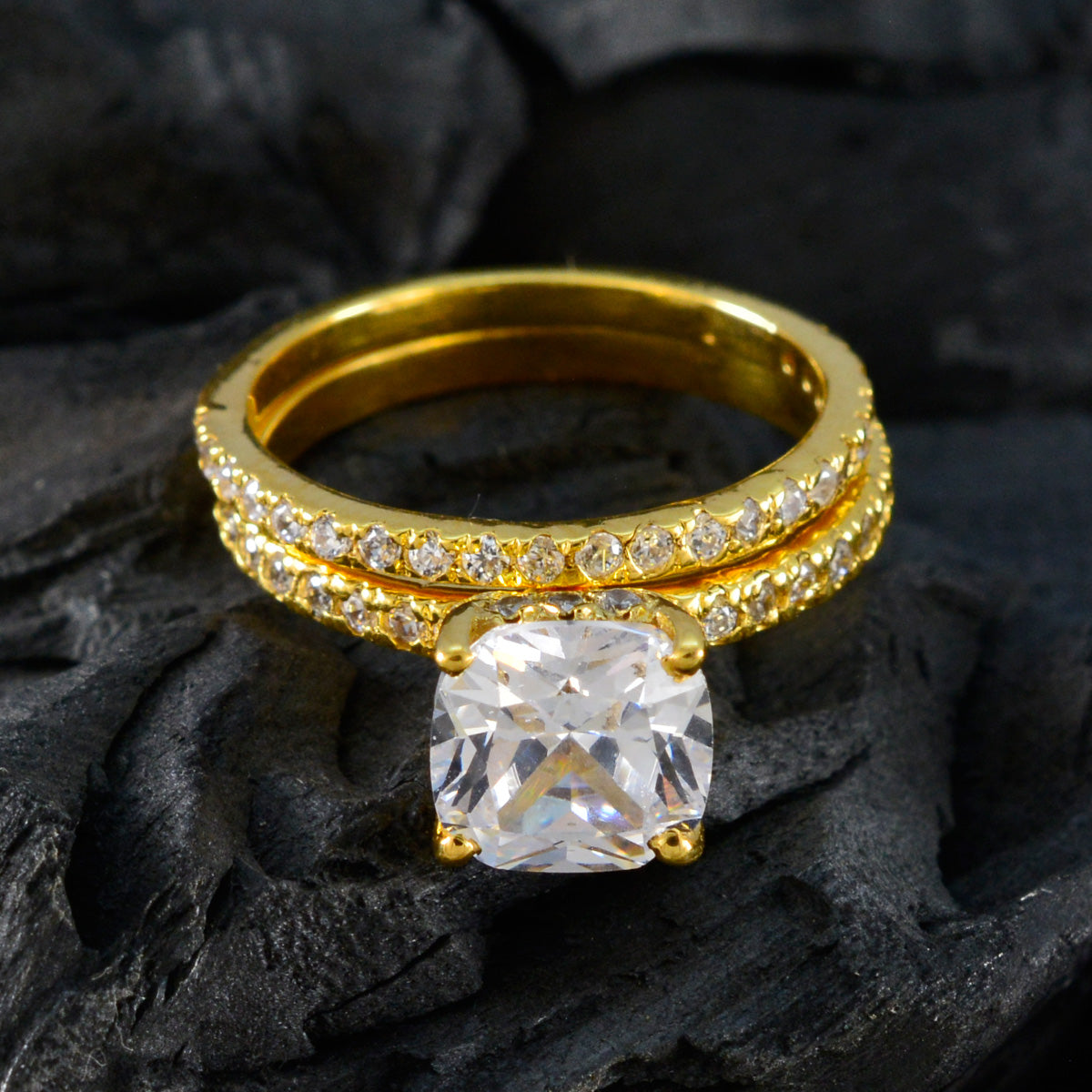 Haruka Romantic White Halo Ring