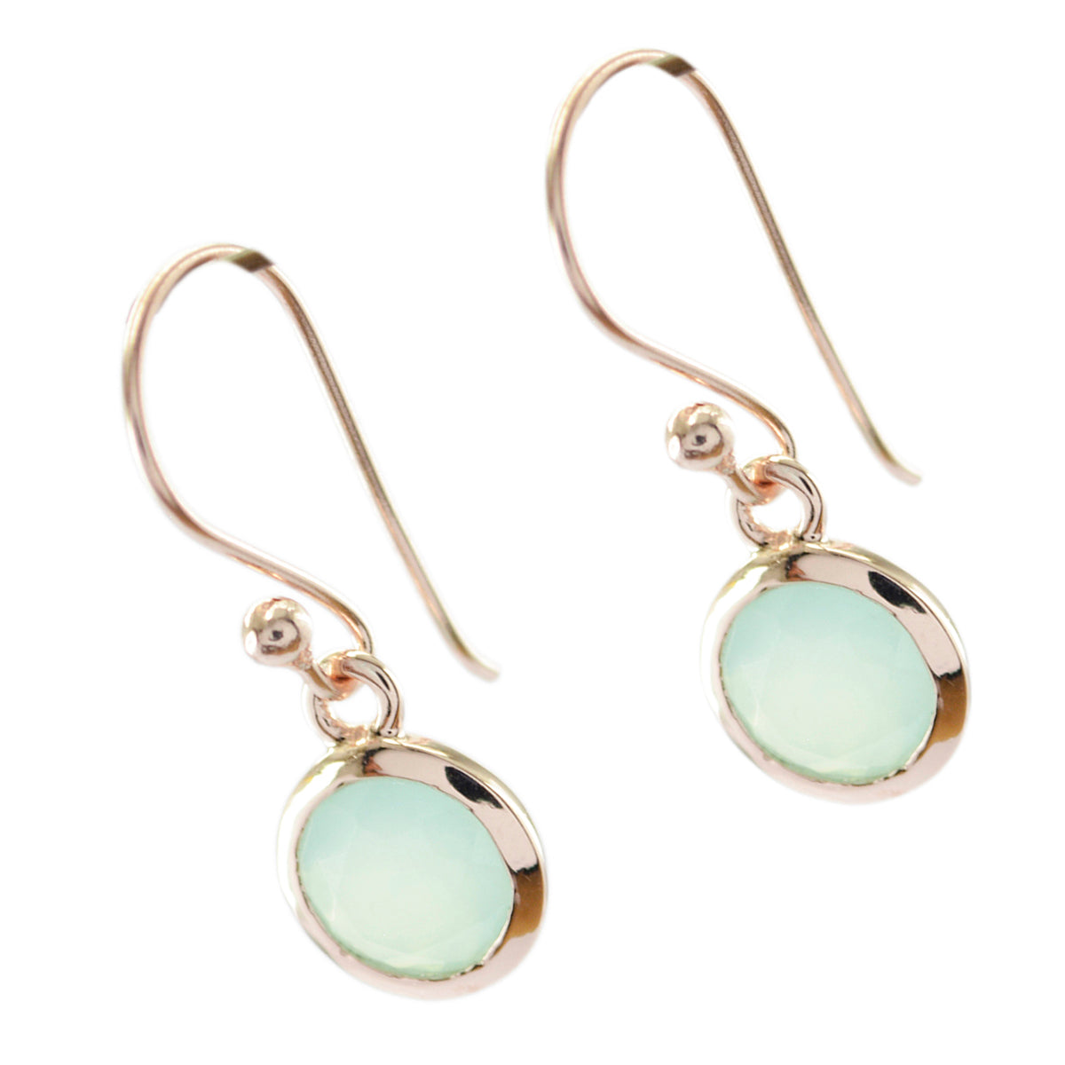 Mia Blue Dainty Solitaire Dangle Earring