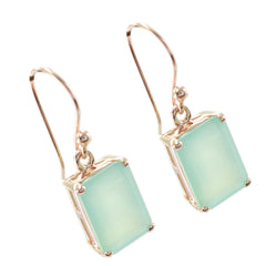Riley Blue Featherlight Solitaire Dangle Earring