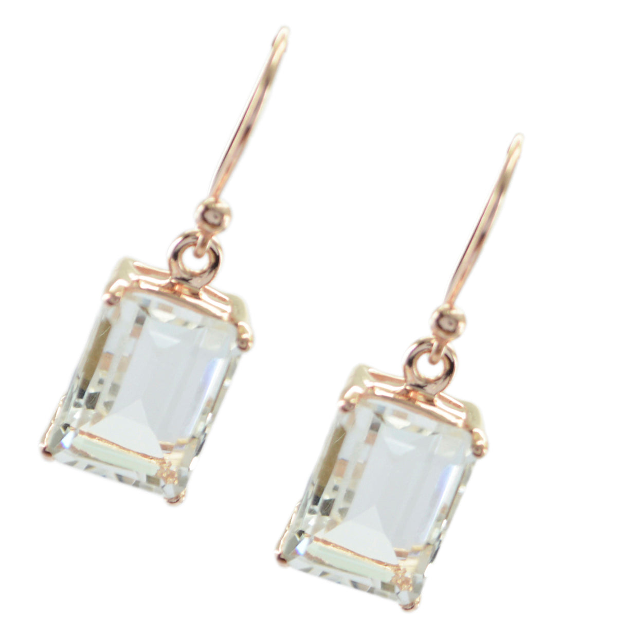 Sarah White Featherlight Solitaire Dangle Earring