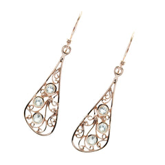 Clara White Featherlight multiple Dangle Earring