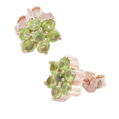 Valentina Green Delicate multiple Stud Earring