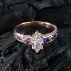 Li Lee Love Purple multiple Ring