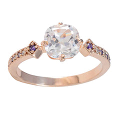 Carolina Graceful Purple Halo Ring