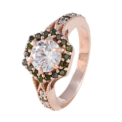Priya valentine Blue Halo Ring