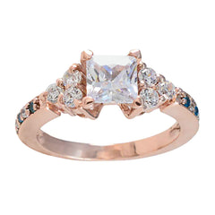 Dayana Engagement Blue Halo Ring