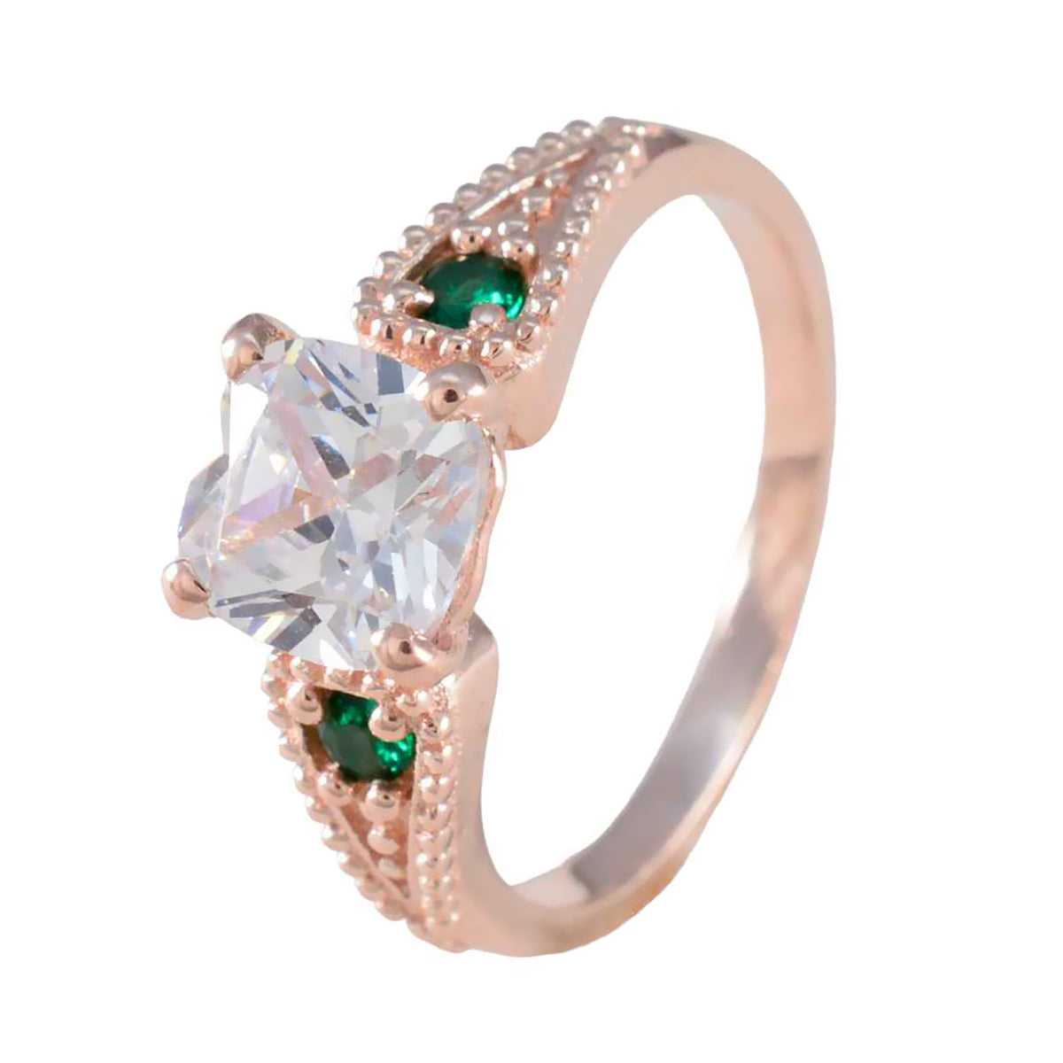 Jia Promise Green Trilogy Ring