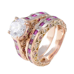Constanza valentine Red multiple Ring