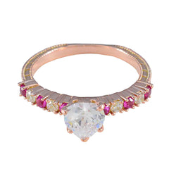 Yasmin Trendy Red multiple Ring Ruby CZ Red