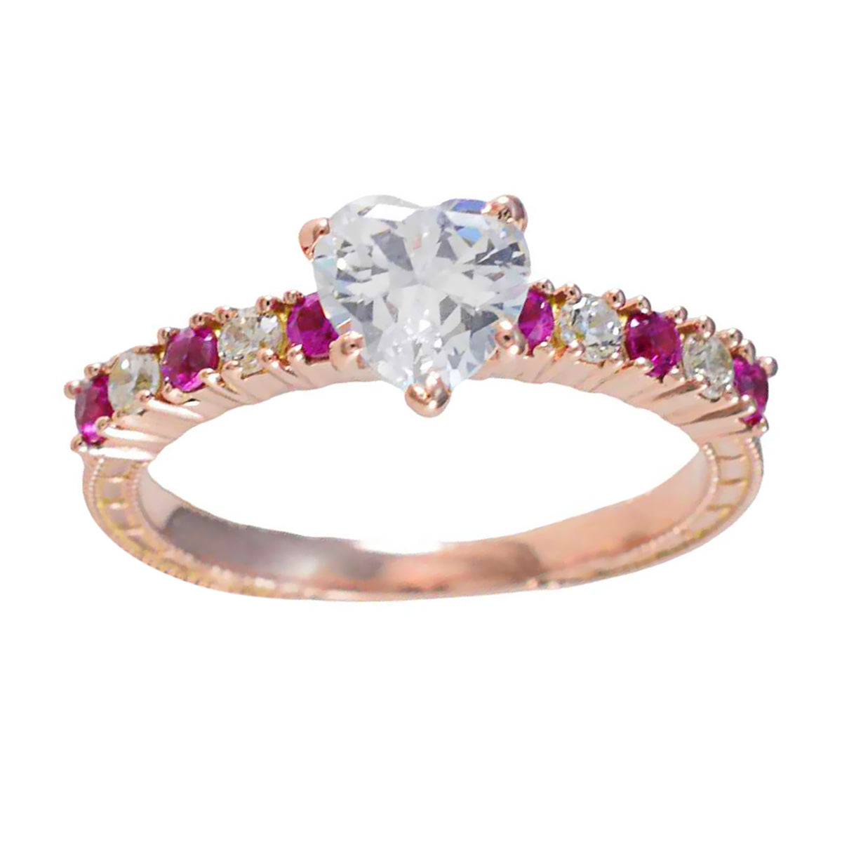 Yasmin Trendy Red multiple Ring