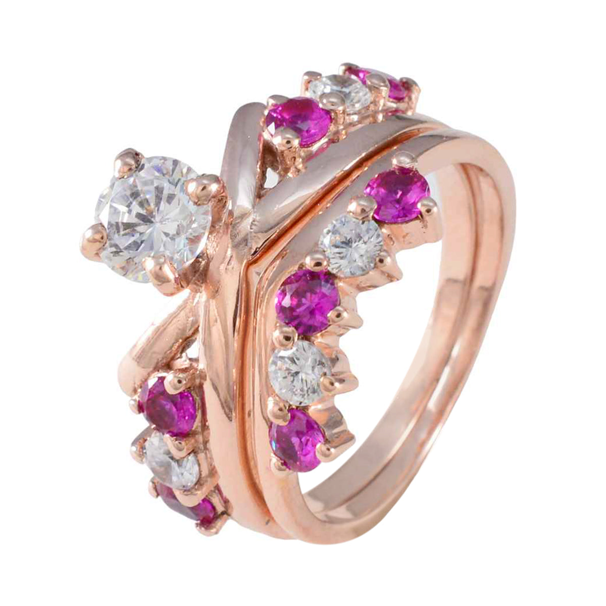 Naomi Love Red multiple Ring