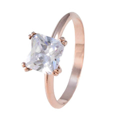 Ha-eun valentine White Solitaire Ring