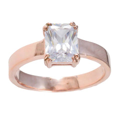 Julia Engagement White Solitaire Ring