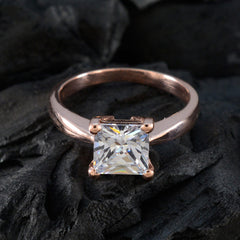 Carla Luxurious White Solitaire Ring