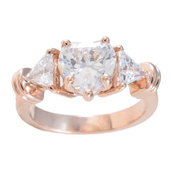 Ananya Trendy White Trilogy Ring