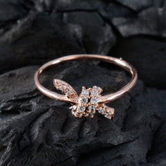 Alina Graceful White multiple Ring