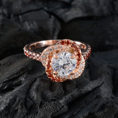 Saanvi propsel White Halo Ring