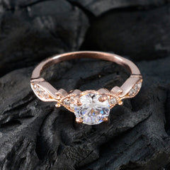 Hanna Feminine White Halo Ring