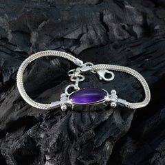 Sophia Sparkle Featherlight Purple Chain Bracelet