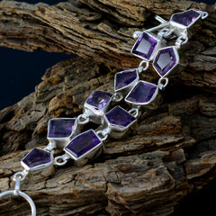 Mila Mothers Day Minimal Purple Links Bracelet