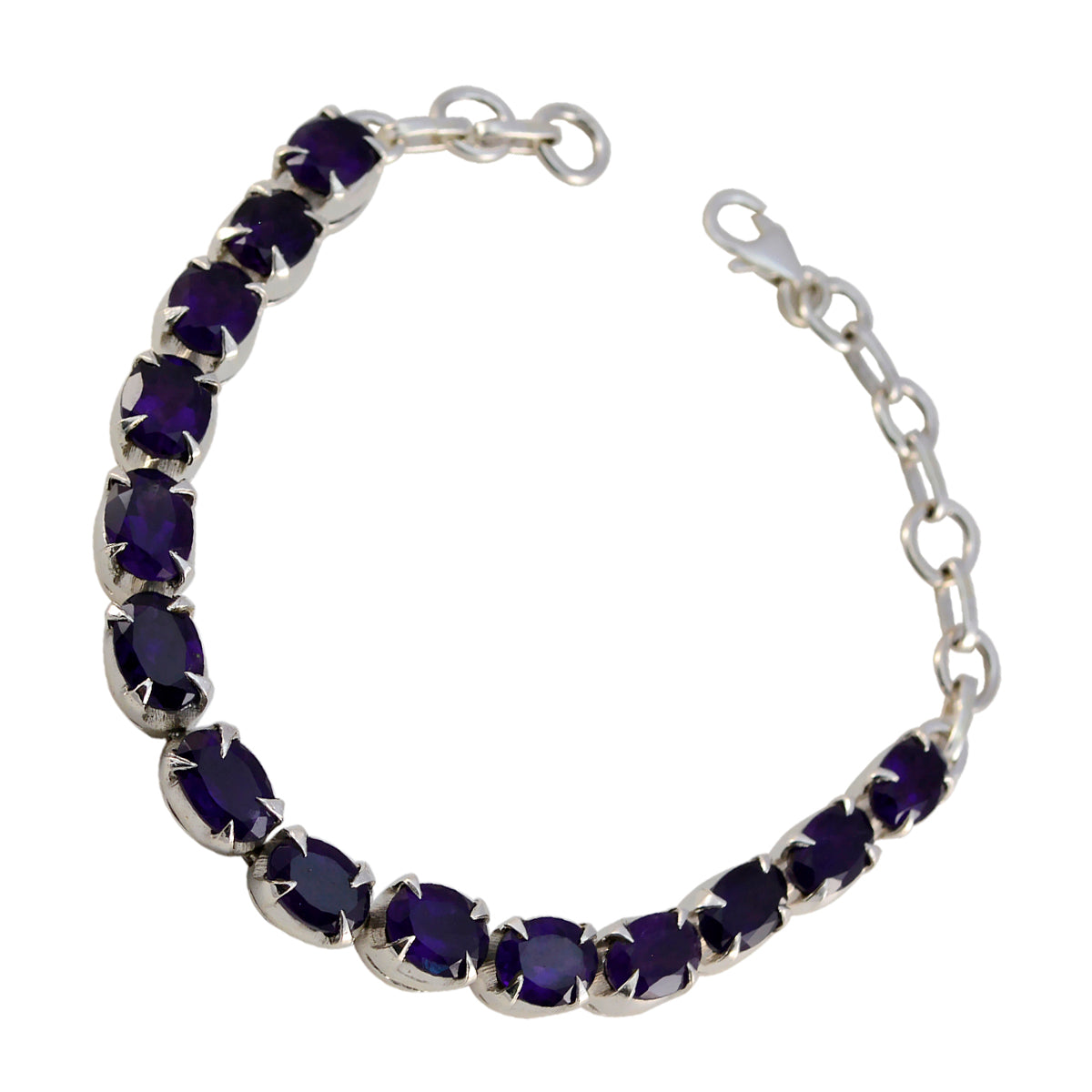 Amelia Red Carpet Mid-weight Purple Tennis Bracelet