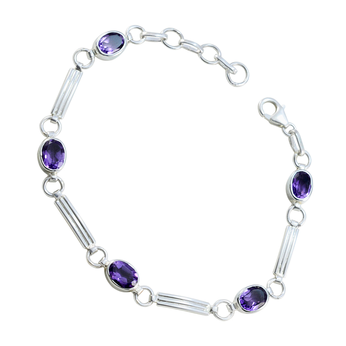 Aria Office Featherlight Purple Links Bracelet