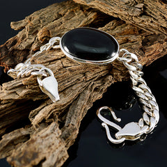 Addison Gala Edgy Black Chain Bracelet