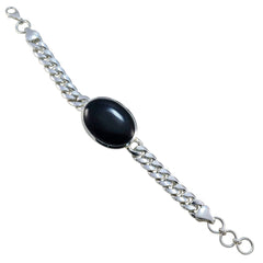 Addison Gala Edgy Black Chain Bracelet