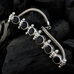 Harper Gift for Wife Slim Black Tennis Bracelet