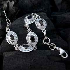 Penelope Daughters Day Whisper-thin Black Links Bracelet