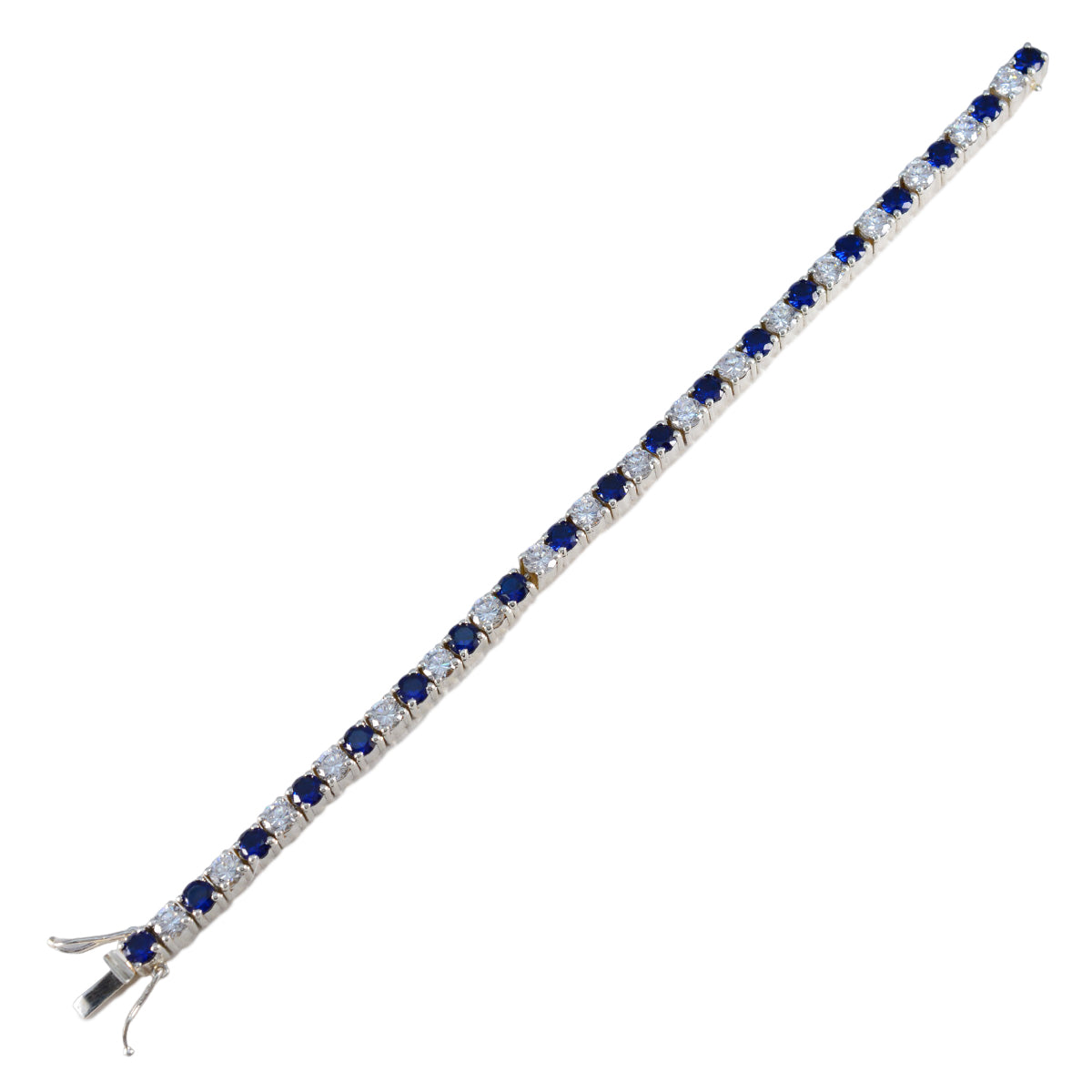 Aria Meaningful Versatile Blue Tennis Bracelet