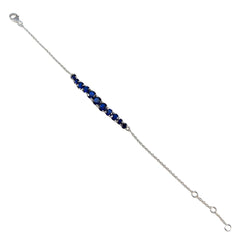 Audrey Special Moment Elegant Blue Tennis Bracelet