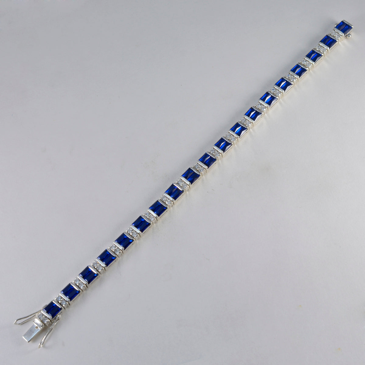 Aurora Special Moment Eye-catching Blue Tennis Bracelet