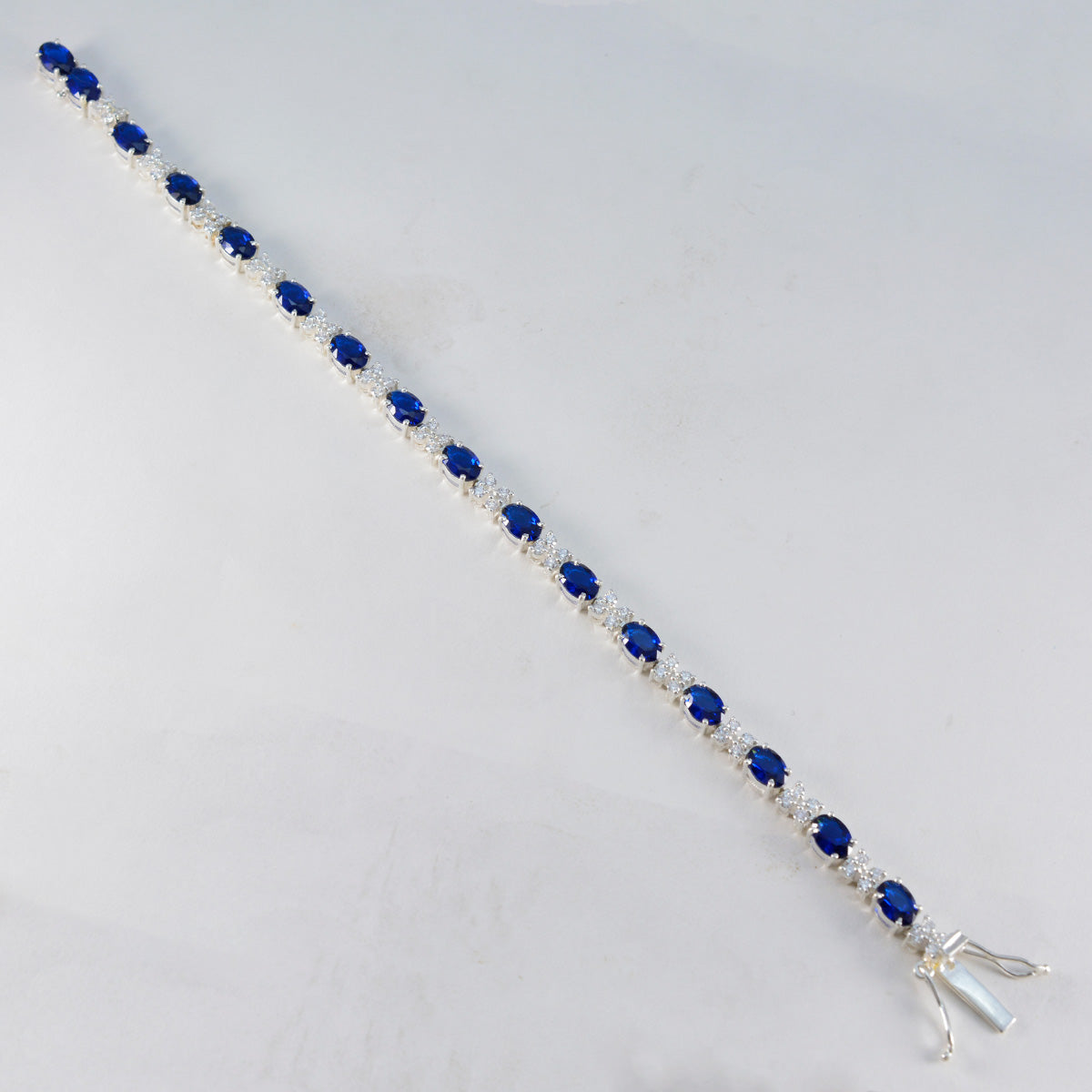 Autumn Promotion Minimal Blue Tennis Bracelet