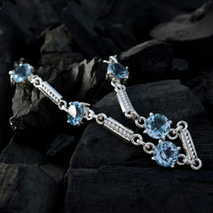 Isabel Surprise Gift Minimal Blue Links Bracelet