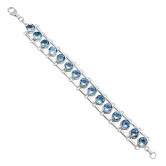 Amelia Luxury Essential Blue Tennis Bracelet