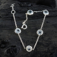 klara Casual Minimalist Blue Chain Bracelet
