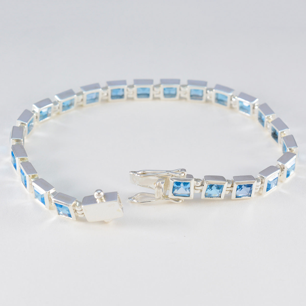 Olivia gift for Friend Classic Blue Tennis Bracelet