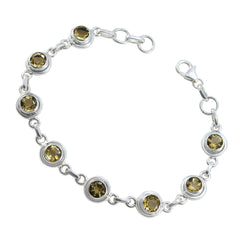 Emilia Gift for Her Featherlight Yellow Links Bracelet
