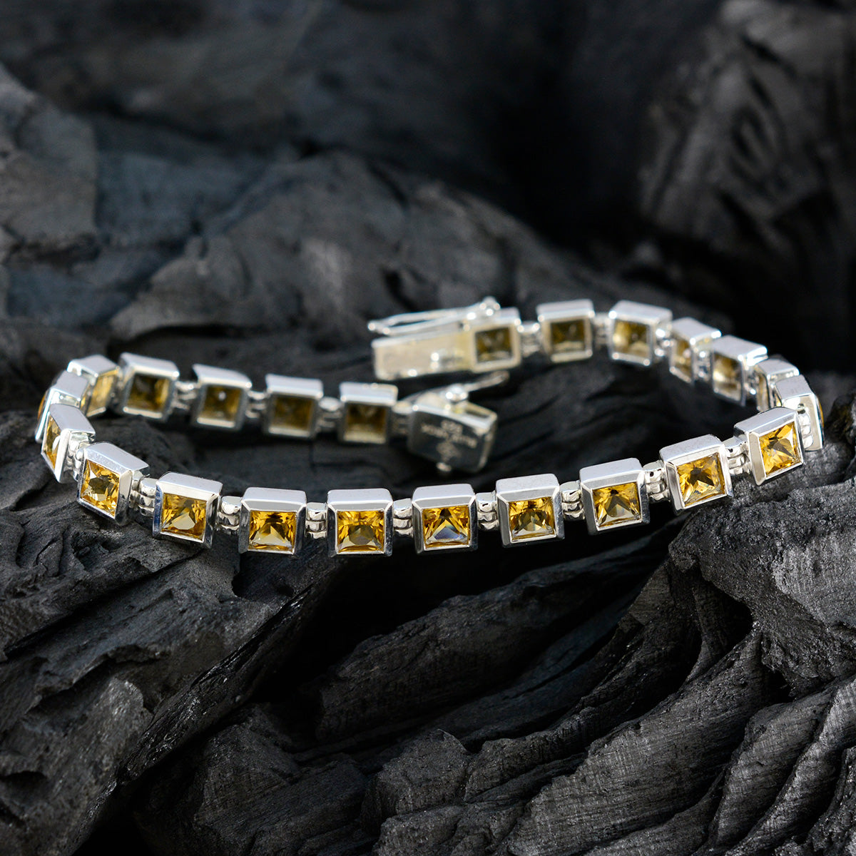 Pauline Surprise Gift Classic Yellow Tennis Bracelet