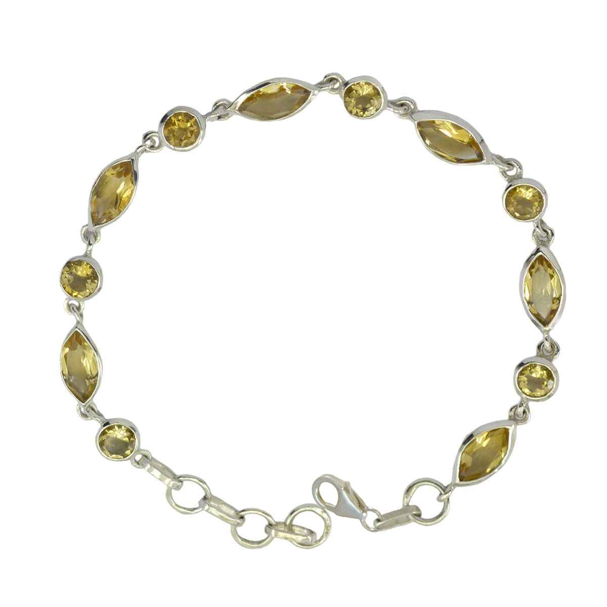 Sofia Joy Slim Yellow Links Bracelet