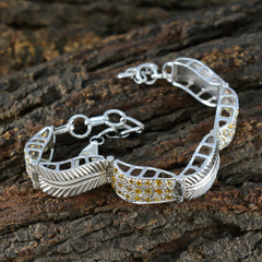Evelyn Graduation Versatile Yellow Tennis Bracelet