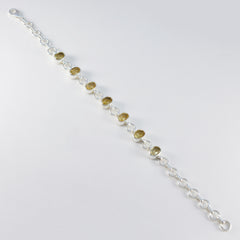 Bianca gift for Sister Tiny Yellow Links Bracelet