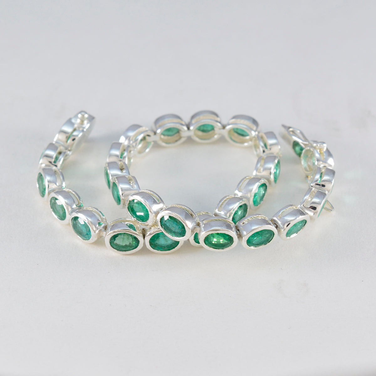 Eleanor Surprise Gift Minimal Green Tennis Bracelet