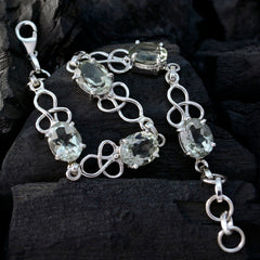klara Honor Featherlight Light Green Links Bracelet