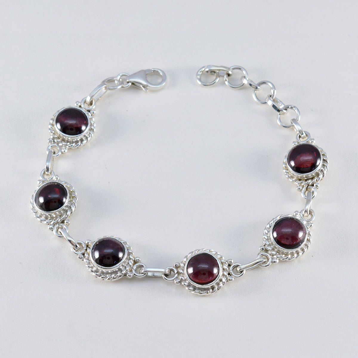 Hazel Birthday Tiny Red Links Bracelet