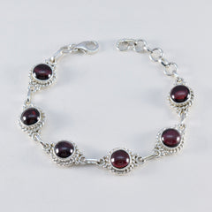 Hazel Birthday Tiny Red Links Bracelet