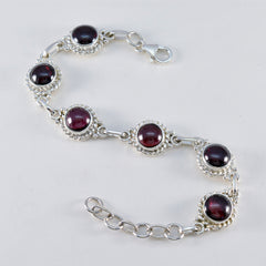 Hazel Birthday Tiny Red Links Bracelet