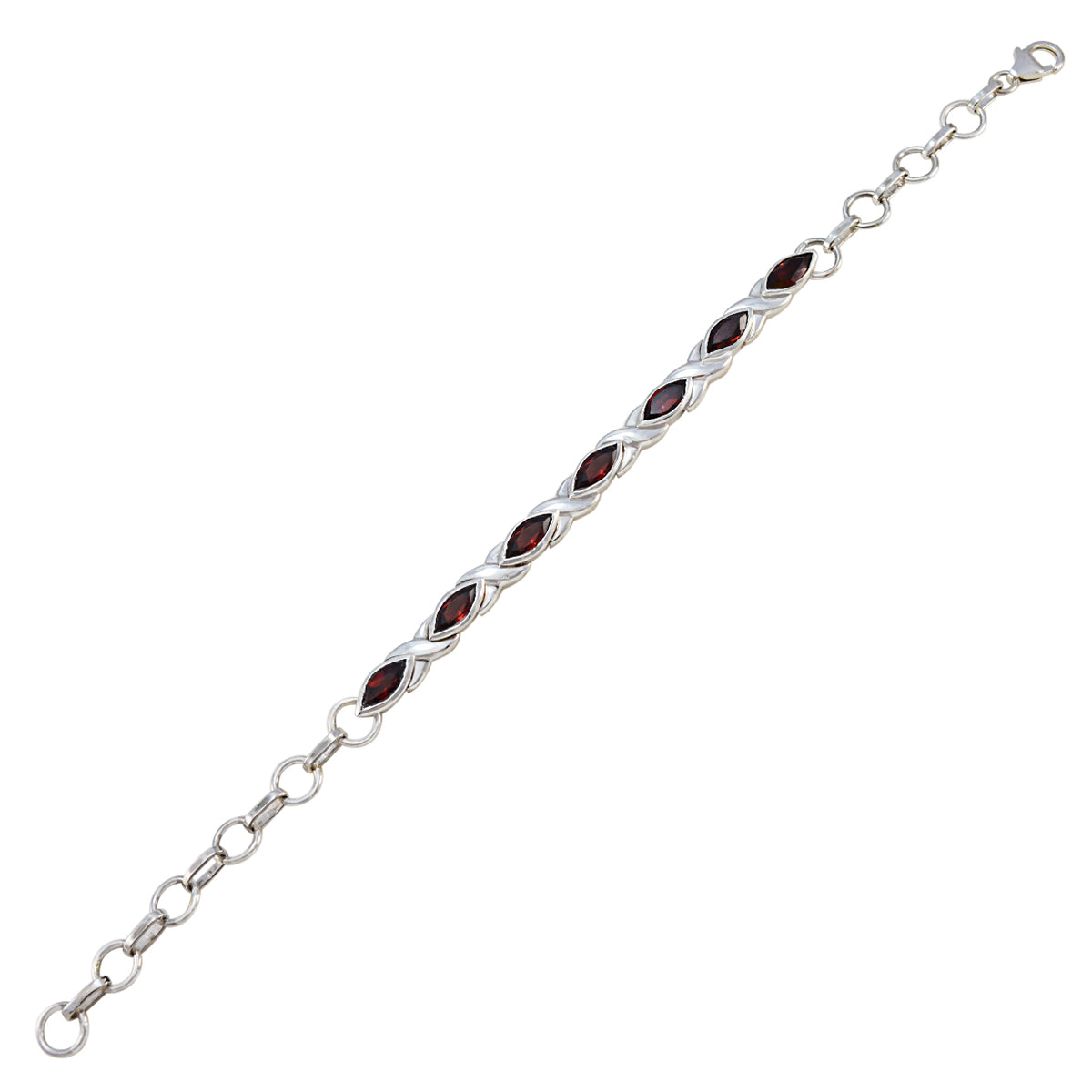 Sarah Gala Slim Red Tennis Bracelet